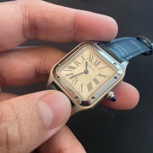 Cartier Santos Dumont 38mm x 27.5mm